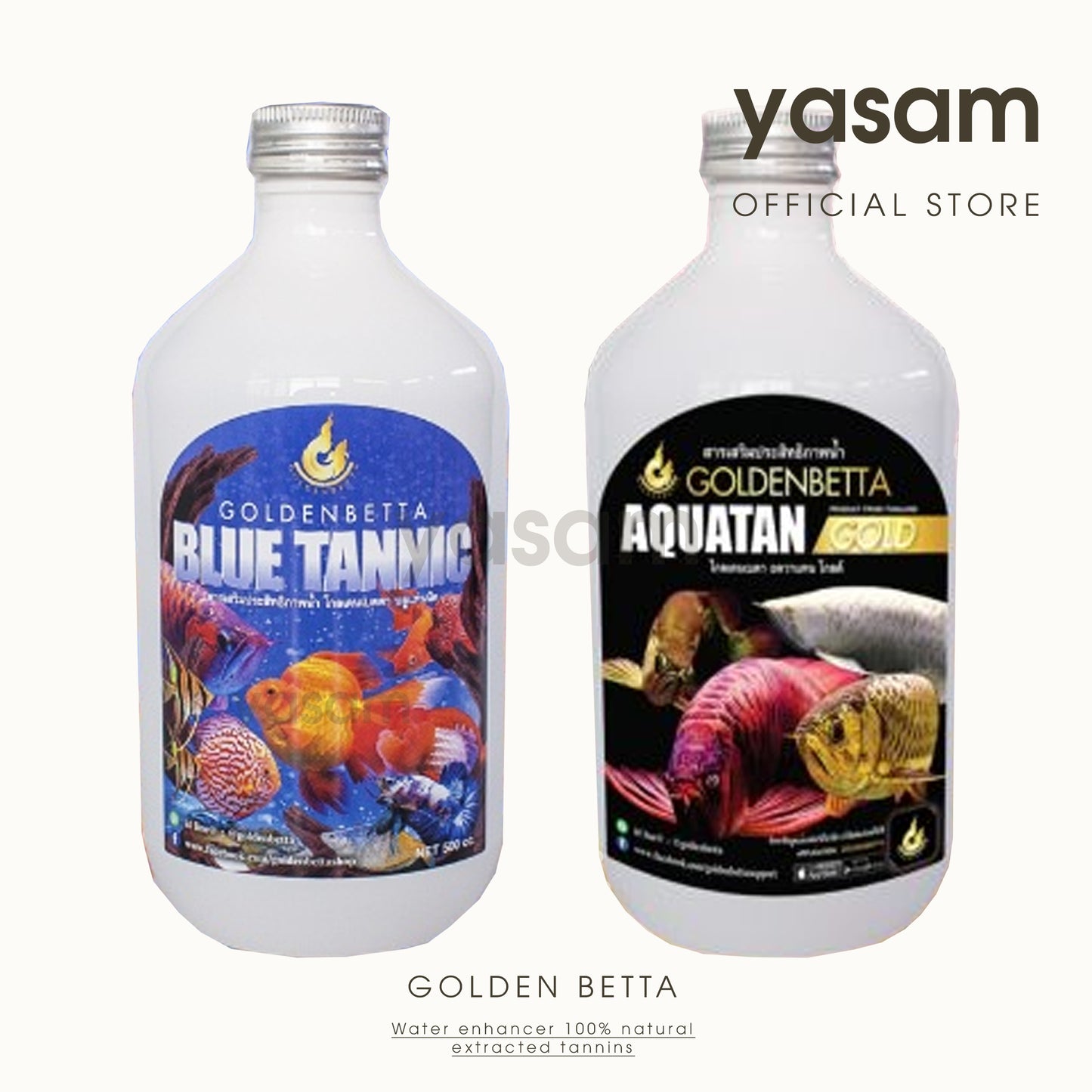 GOLDEN BETTA - Tanin Solution Aquatan / Blue Tannic 