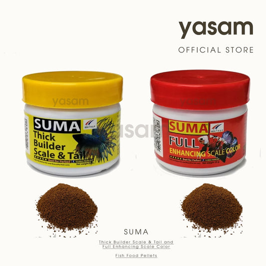 SUMA - Fish Food Pellet Enhancing Scale Color & Thick Builder Scale Tail