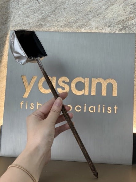 YASAM - Betta 勺式鱼网 + 用于扩口的尖头