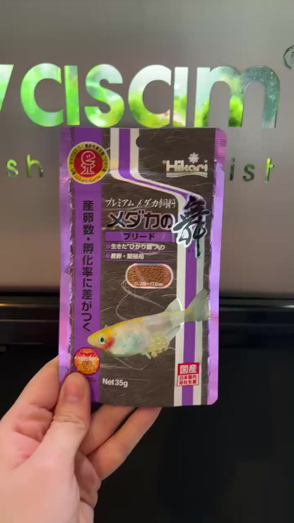 HIKARI - Pembibitan Ikan Padi Medaka Pemijahan Premium Floating Food Jepang
