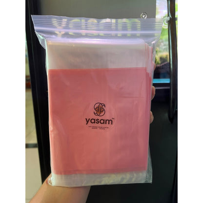 YASAM - Kantong strech plastik ikan cupang warna Gold / Hitam / Pink / Biru / Kuning / Silver / Campur